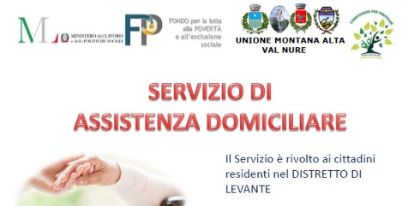 Interventi Assistenza domiciliare Fondo Povertà