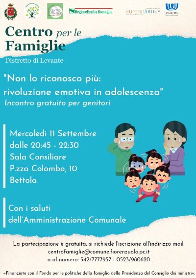 locandina centro famiglie 